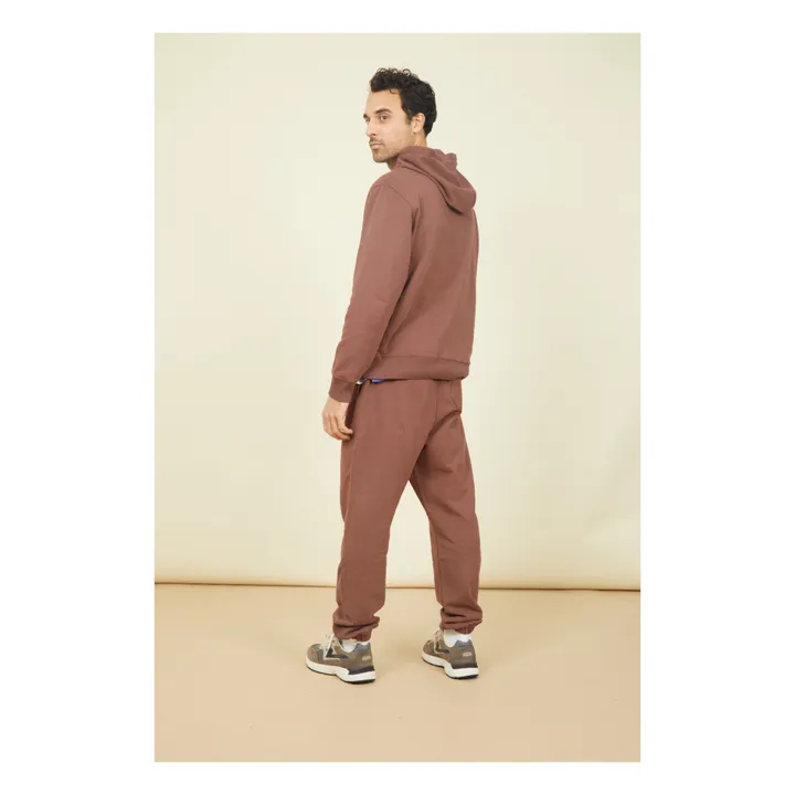 SMALLABLE BASICS Jogging Slim Homme Coton Bio | Marron