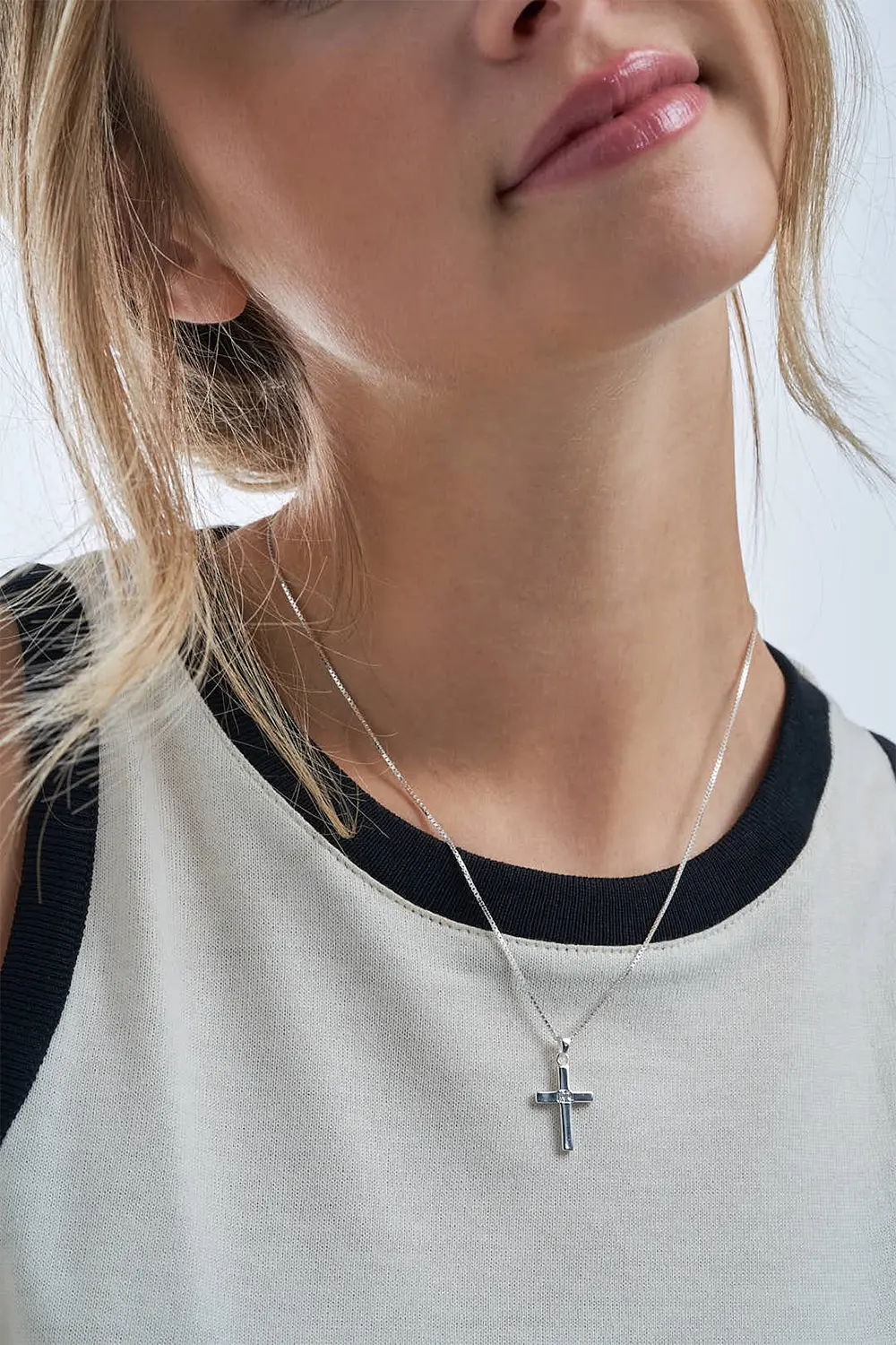 Kette - Brillant Cross