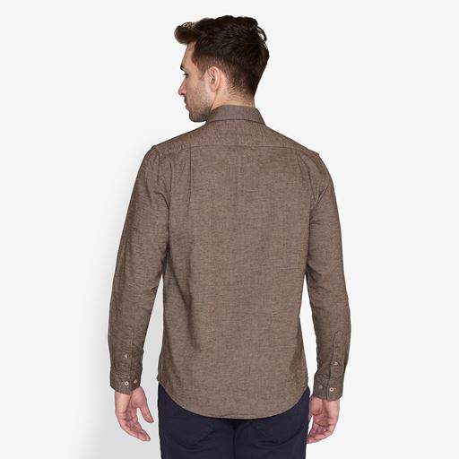 Signal Saxon Flannel Skjorte, Pure Cashmere, M