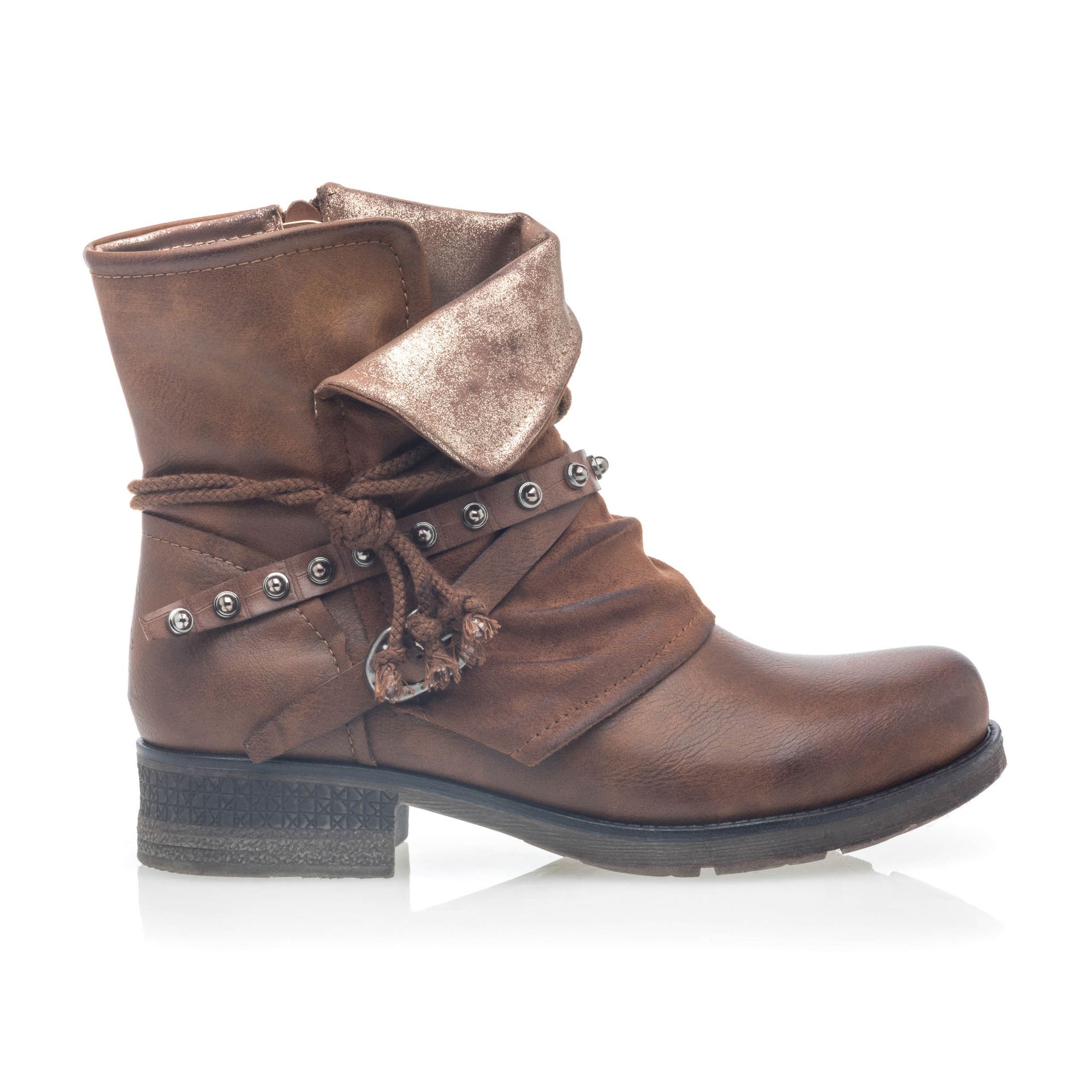 Bottines Femme camel