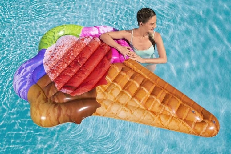 Bestway - Luftmadras Til Pool - Isvaffel