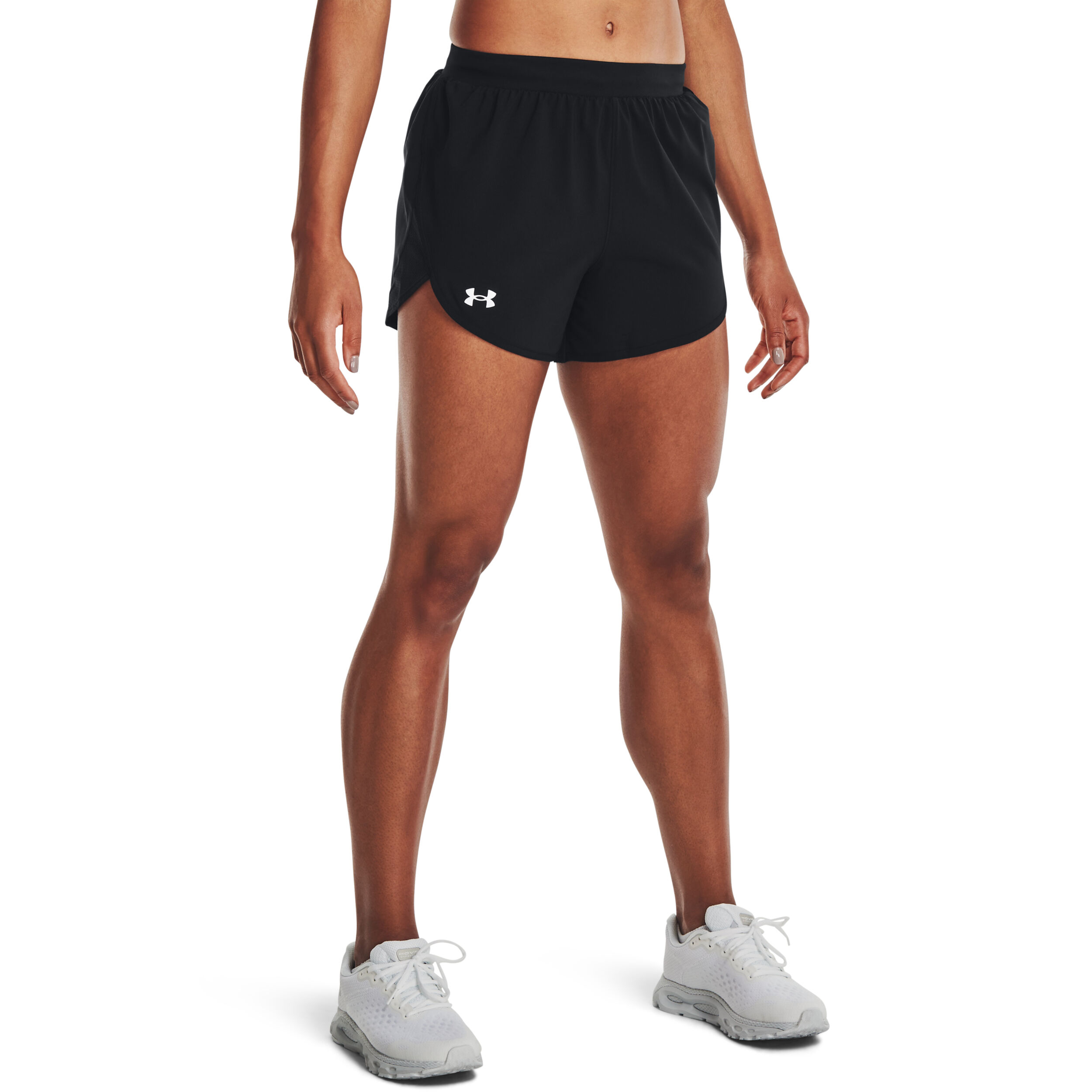 Under Armour Fly By Elite 3in Shorts Femmes - Noir