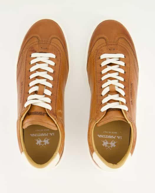 La Martina LFM241.020.3610 Schnürschuhe in Braun