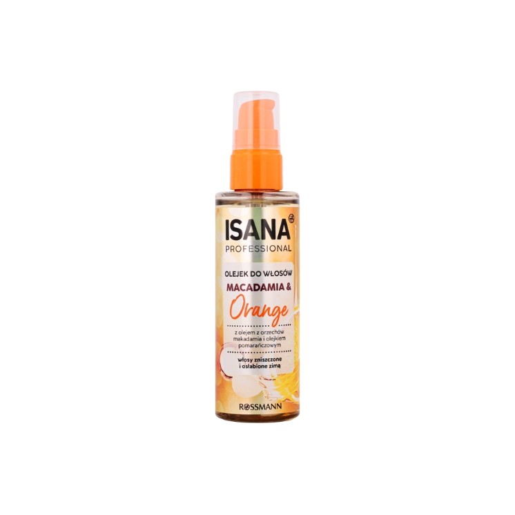 Isana Professional Haaröl, Macadamia & Orange 100 ml