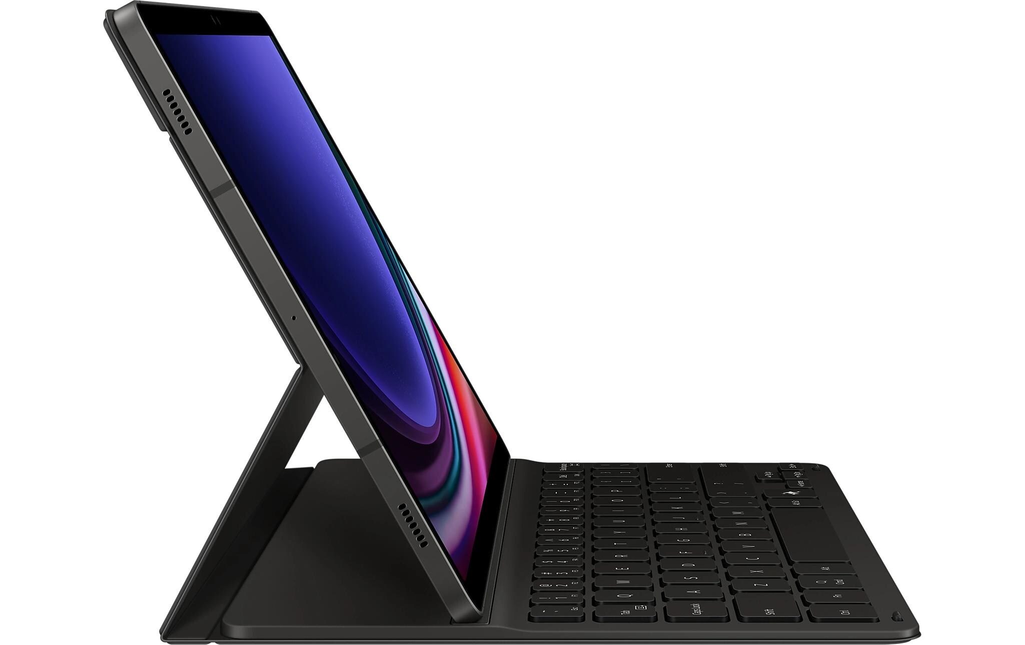 Tablet Tastatur Cover Slim Galaxy Tab S9/ S9 FE QWERTZ (CH)<br>Tastaturcover für das Samsung Galaxy Tab S9/S9 FE
