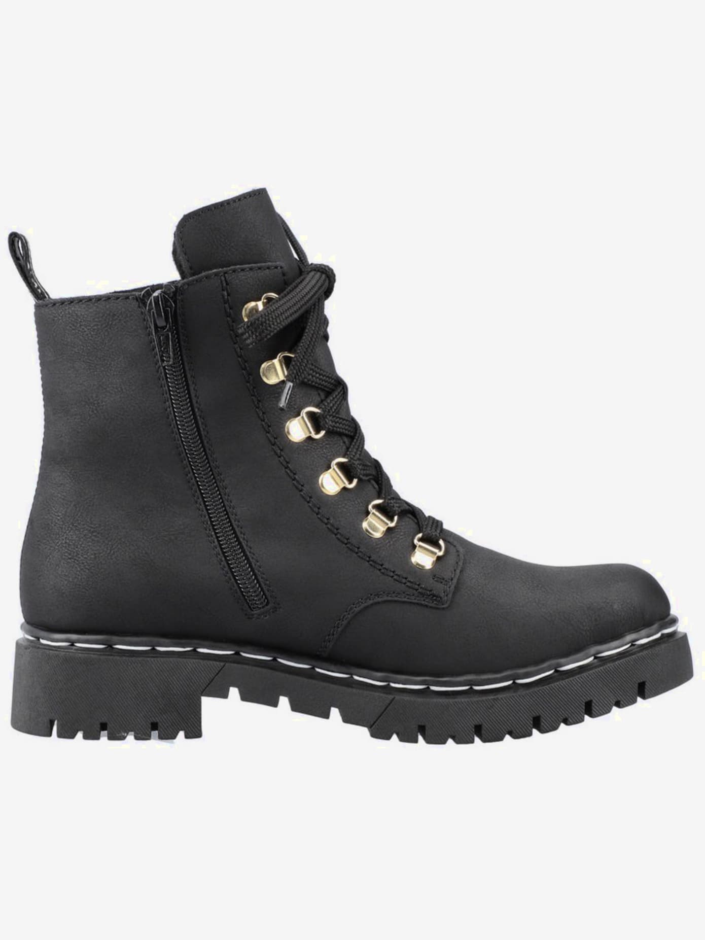 Bottines d'hiver laçage et glissière