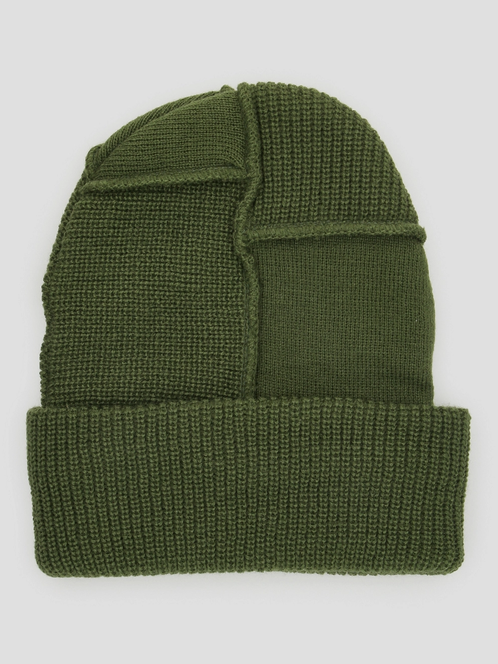 Your Highness Swerve Raw-Seam Beanie green