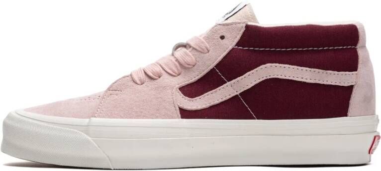 Vans Rose Smoke Mid-Top Sneakers
