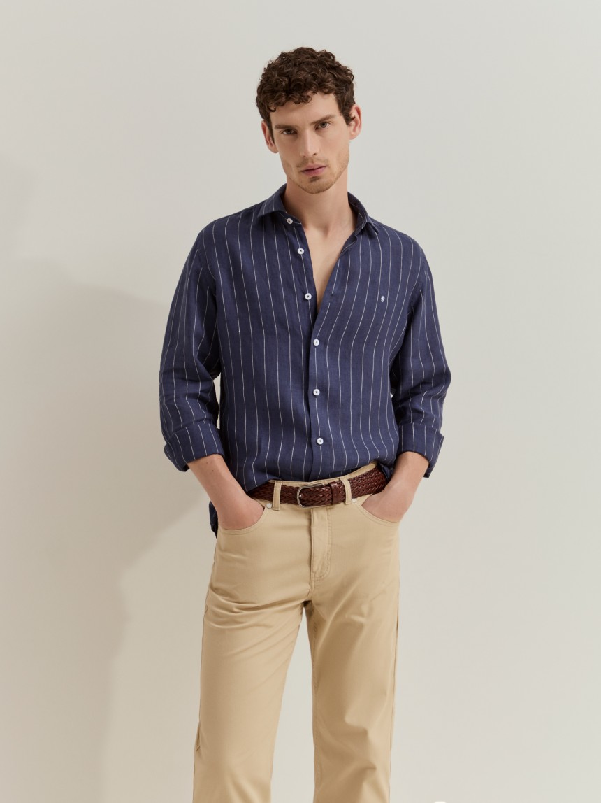Calças regular fit