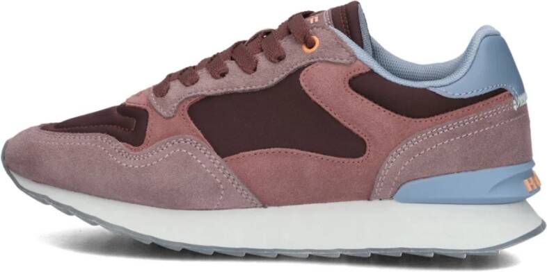 THE HOFF BRAND Lage Sneakers Dames Copenhagen Maat: 36 Materiaal: Suède Kleur: Rood