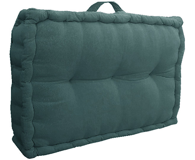 Dossier de chaise Deko & Co vert pin vert L.60 x l.40 x ep.15 cm