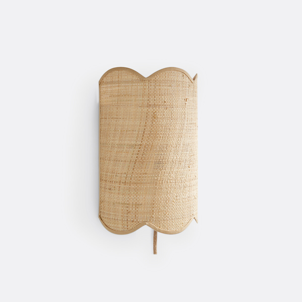 LA REDOUTE INTERIEURS<br>Candeeiro de parede em ráfia, Dolkie