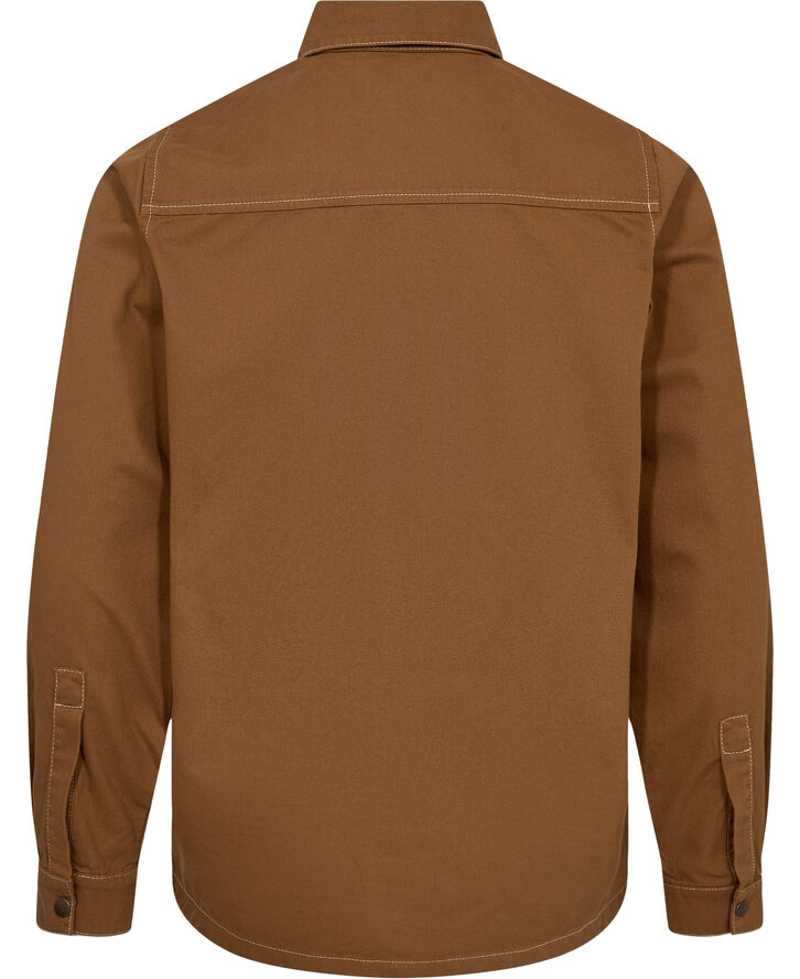 Magasin du Nord Collection Jadon 2 overshirt - Organic GOTS Rubber
