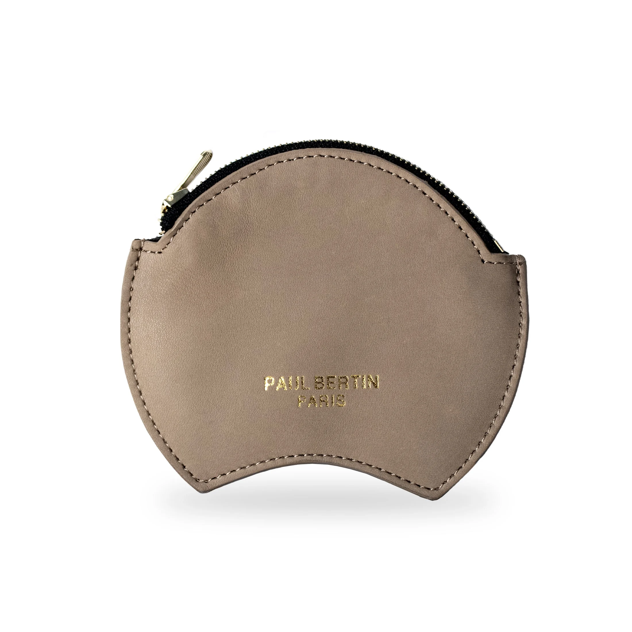 Porte-monnaie en cuir | Beige
