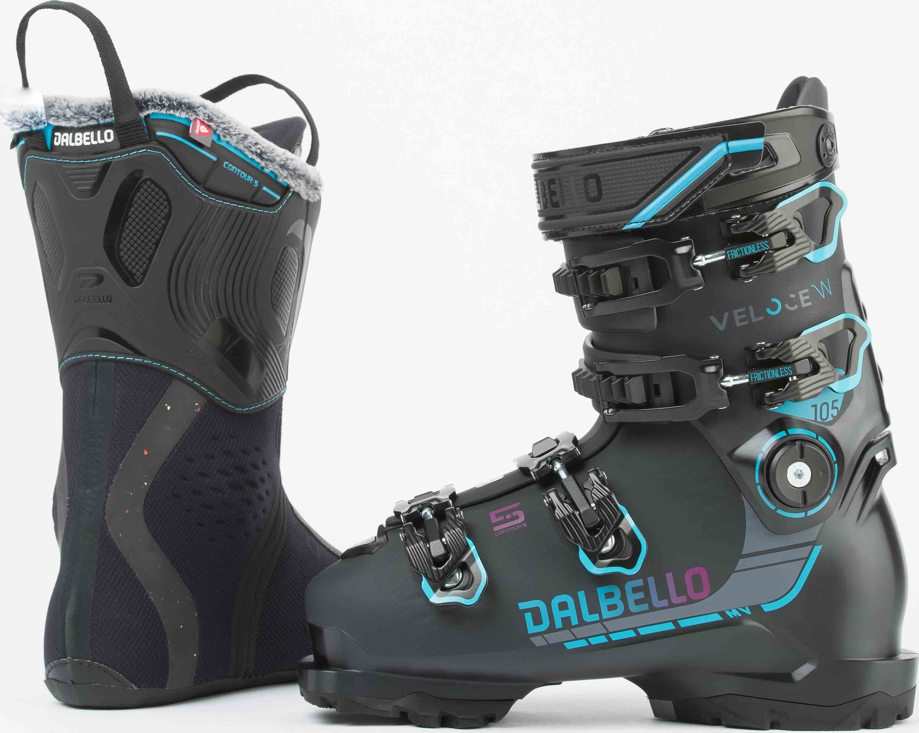 Veloce 105 MV Dame Black/Black