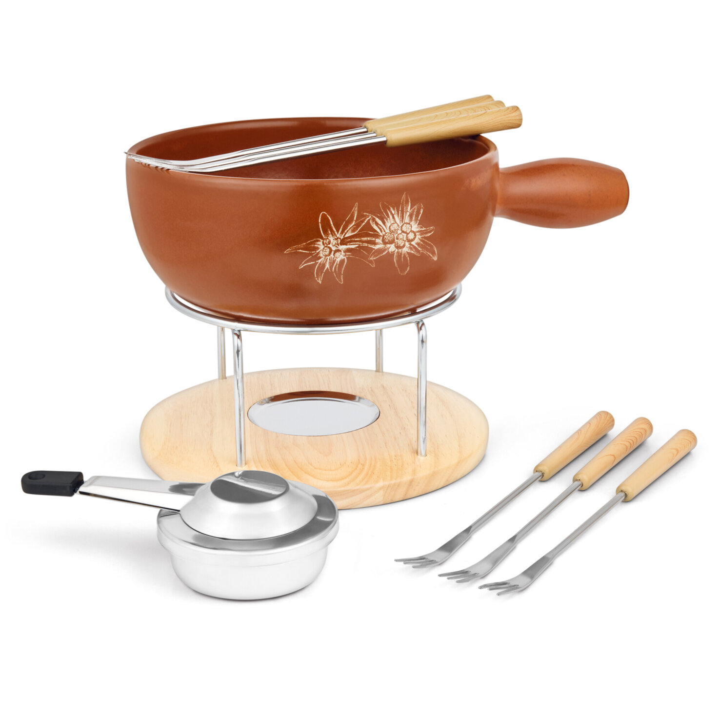 Nouvel Käsefondue-Set Edelweiss