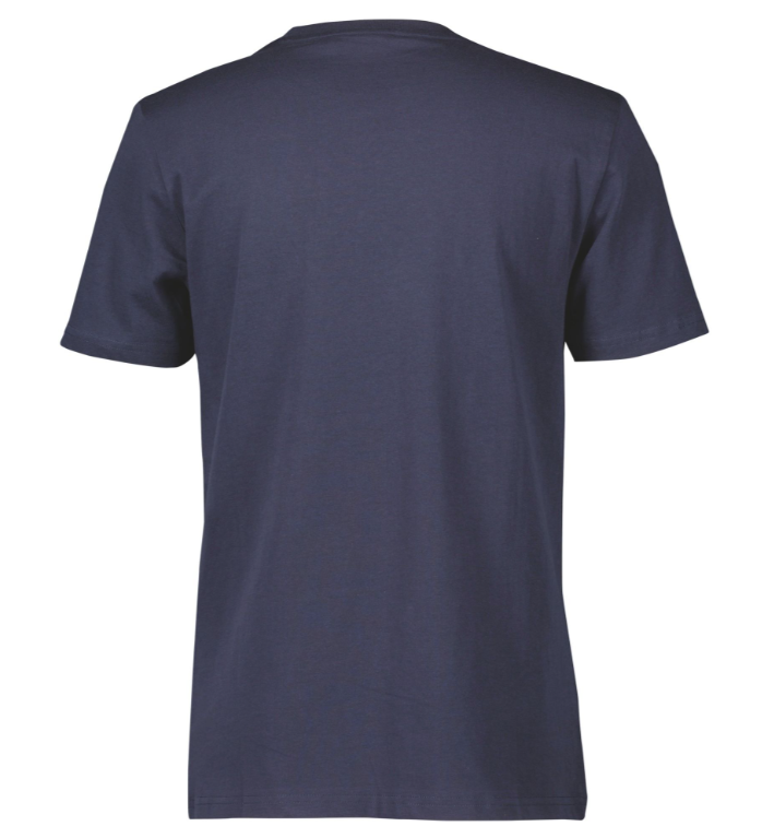 SCOTT Typo T-shirt, Mørkeblå