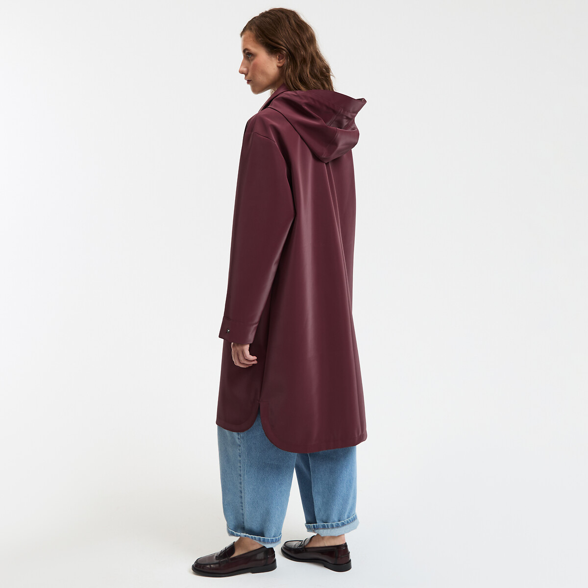 COLEÇÕES LA REDOUTE<br>Regatas oversized com capuz, Signature PRISCA