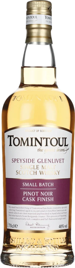 TOMINTOUL PINOT NOIR CASK 70CL