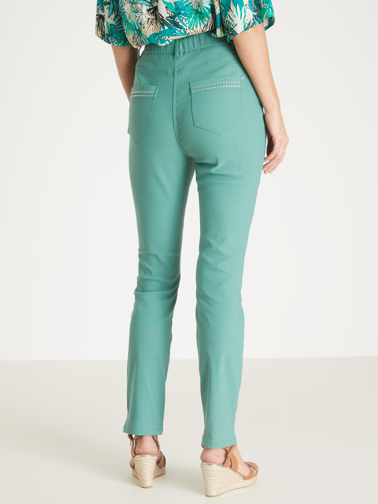Tregging en tissu stretch