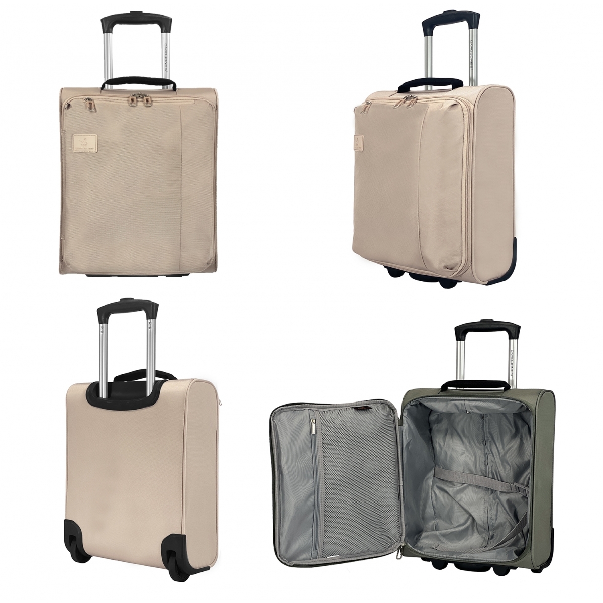 David Jones Valise cabine XS underseat souple David Jones 43cm