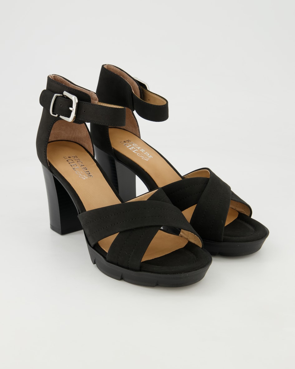 Regarde Le Ciel Glenda 02 Sandalen in Schwarz