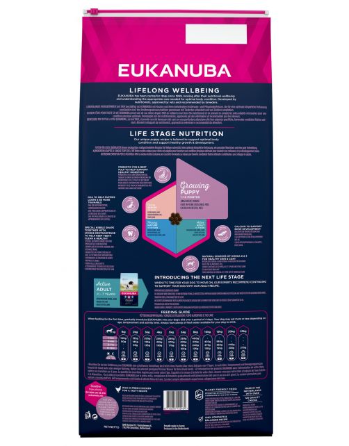 Eukanuba Growing Puppy Medium Breed Kip - Hondenvoer