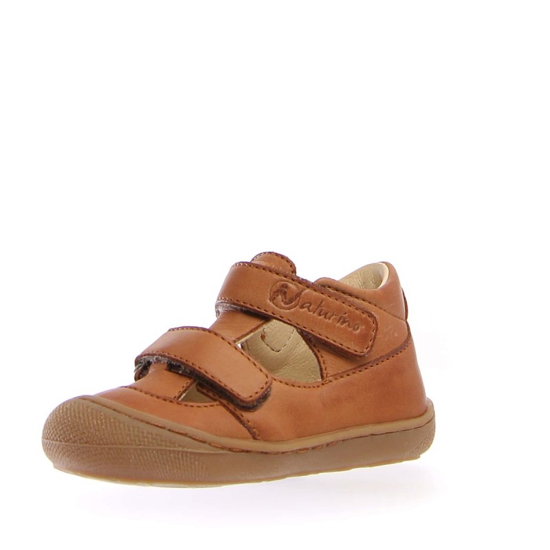 Naturino Naturino Cocoon Supersouple Puffy sandales cognac