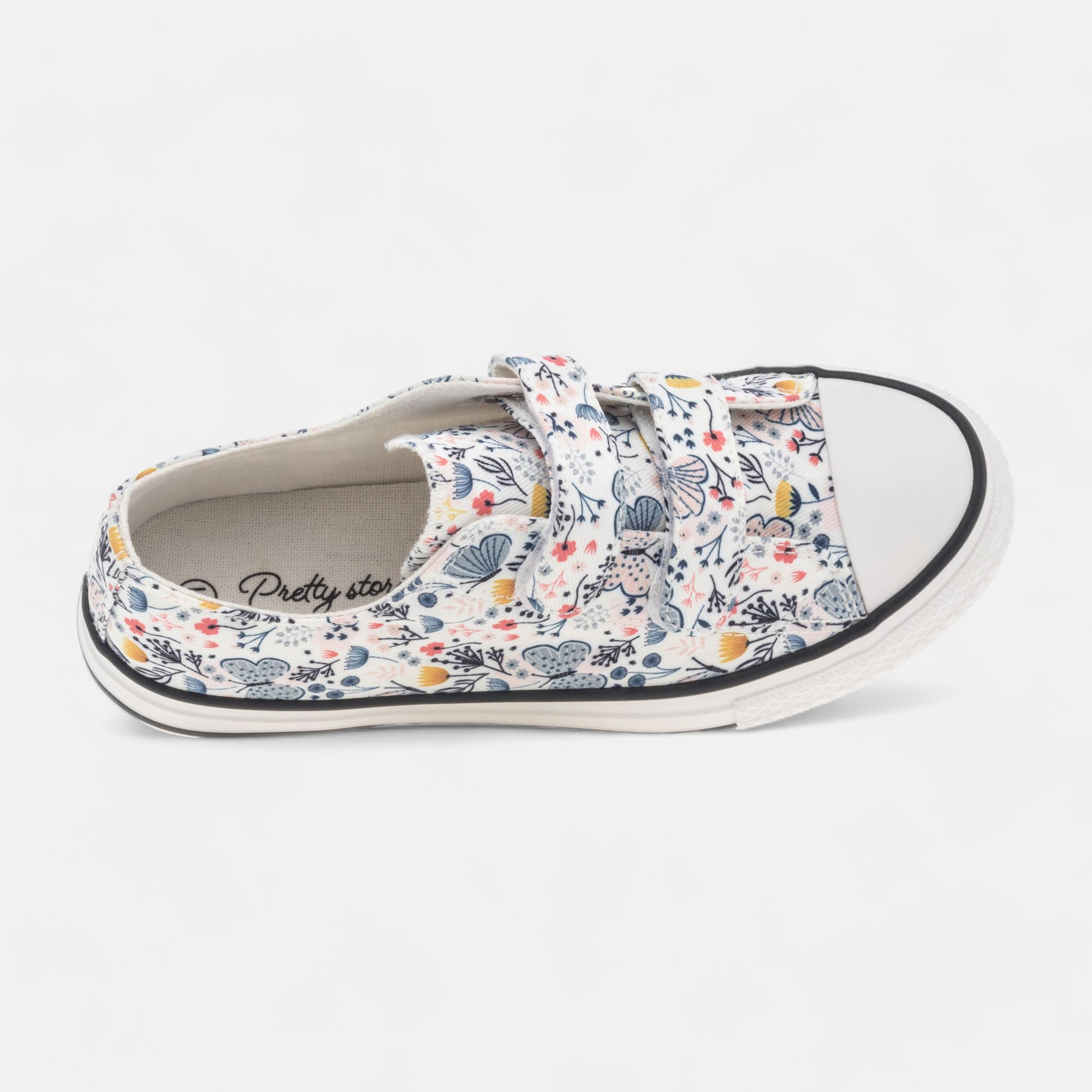 Baskets en toile Fille multicolore