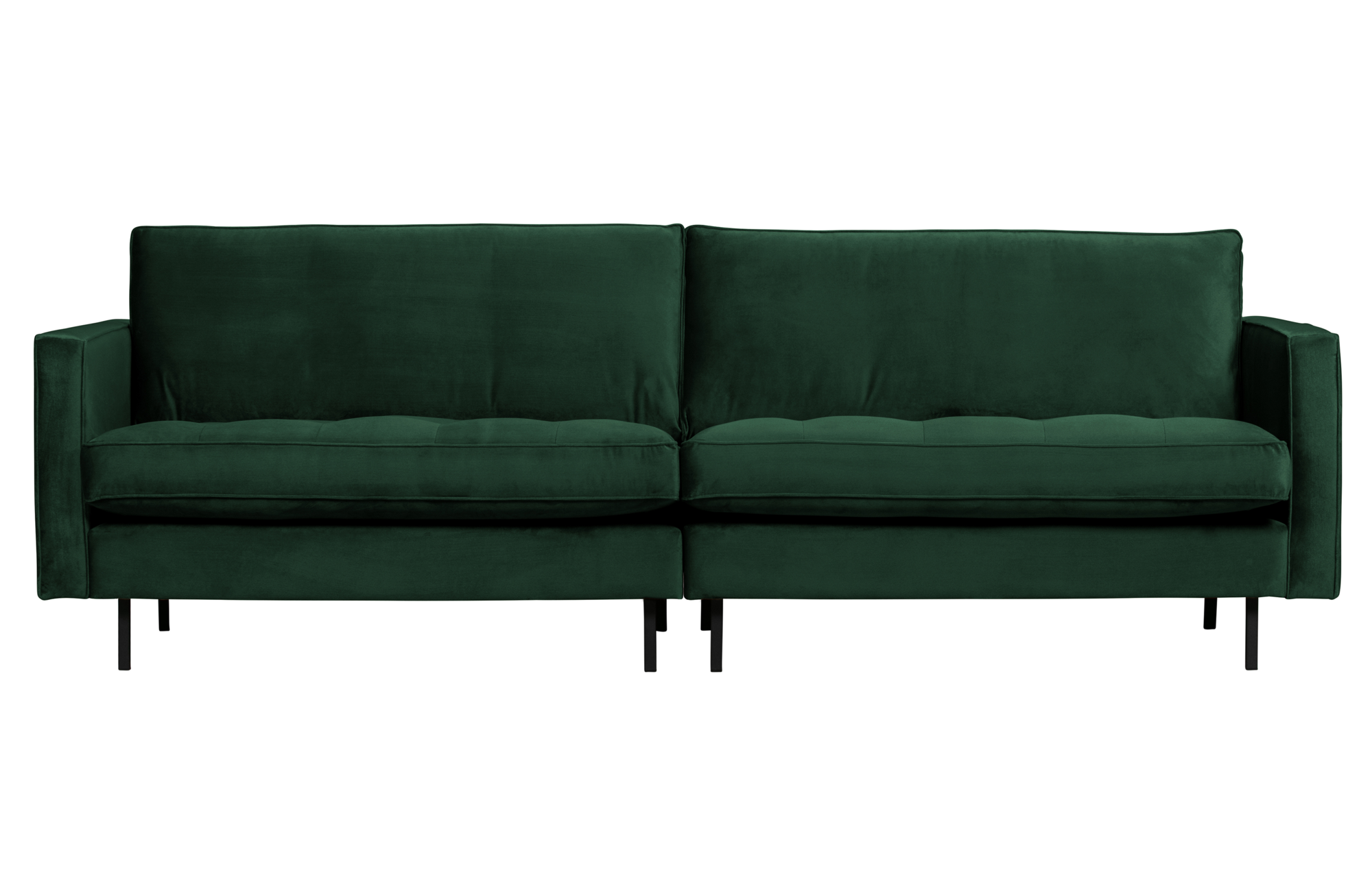BePureHome 3-zitsbank Rodeo Classic velvet Rodeo Classic Bank 3-zits Velvet - Green Forest