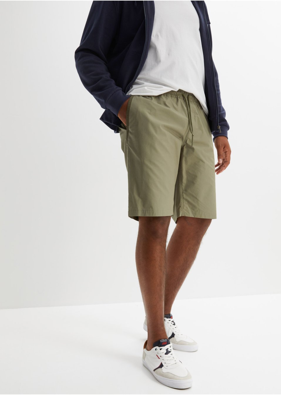 Bermuda à taille extensible, Regular Fit