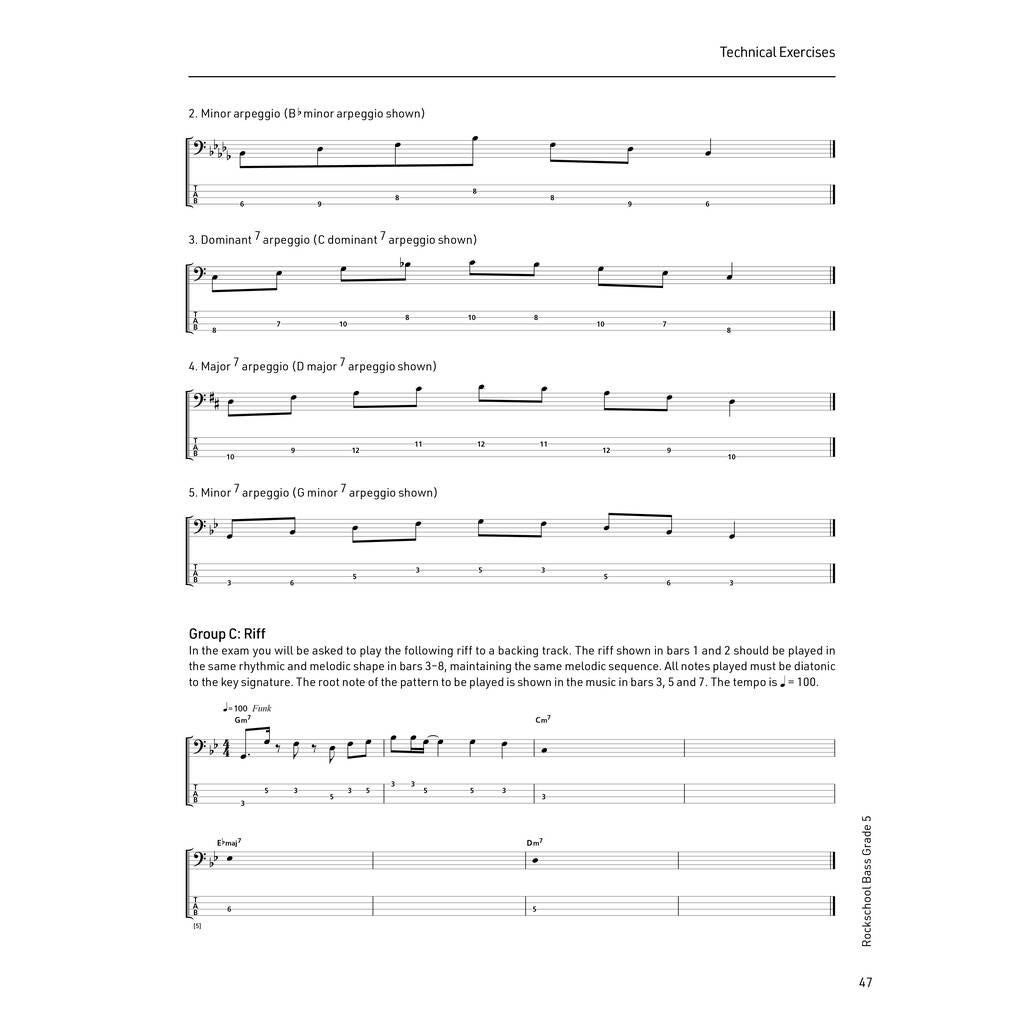 Rock School Limited Bass Grade 5 (2024) basgitaarboek