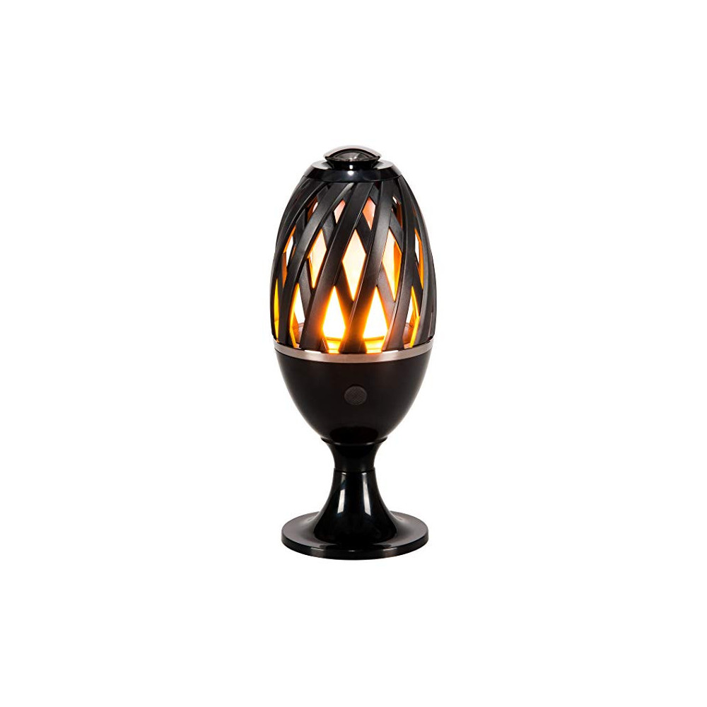 Pack 4 lampes led de jardin effet flamme bombalight