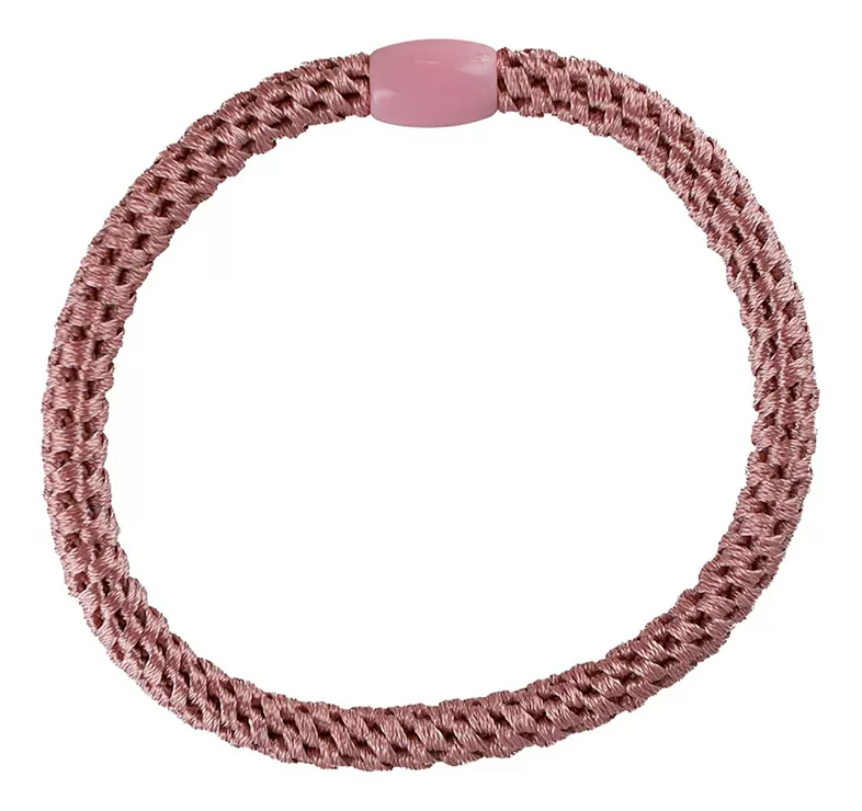 By Stær Hårelastik Tynd Antique Rose - 1 stk.