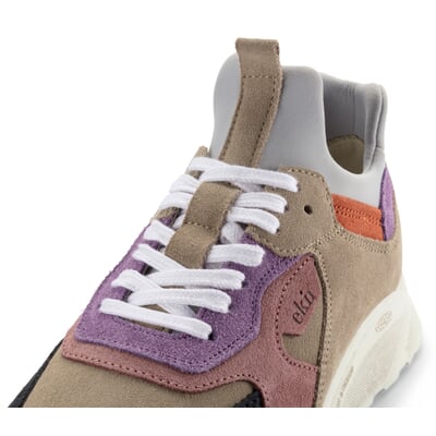Damen-Sneaker Larch, Beige-Rosé