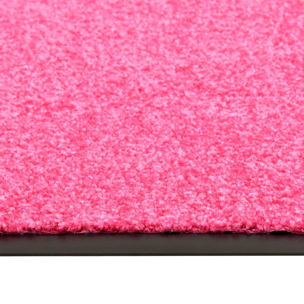 Paillasson lavable rose 40x60 cm