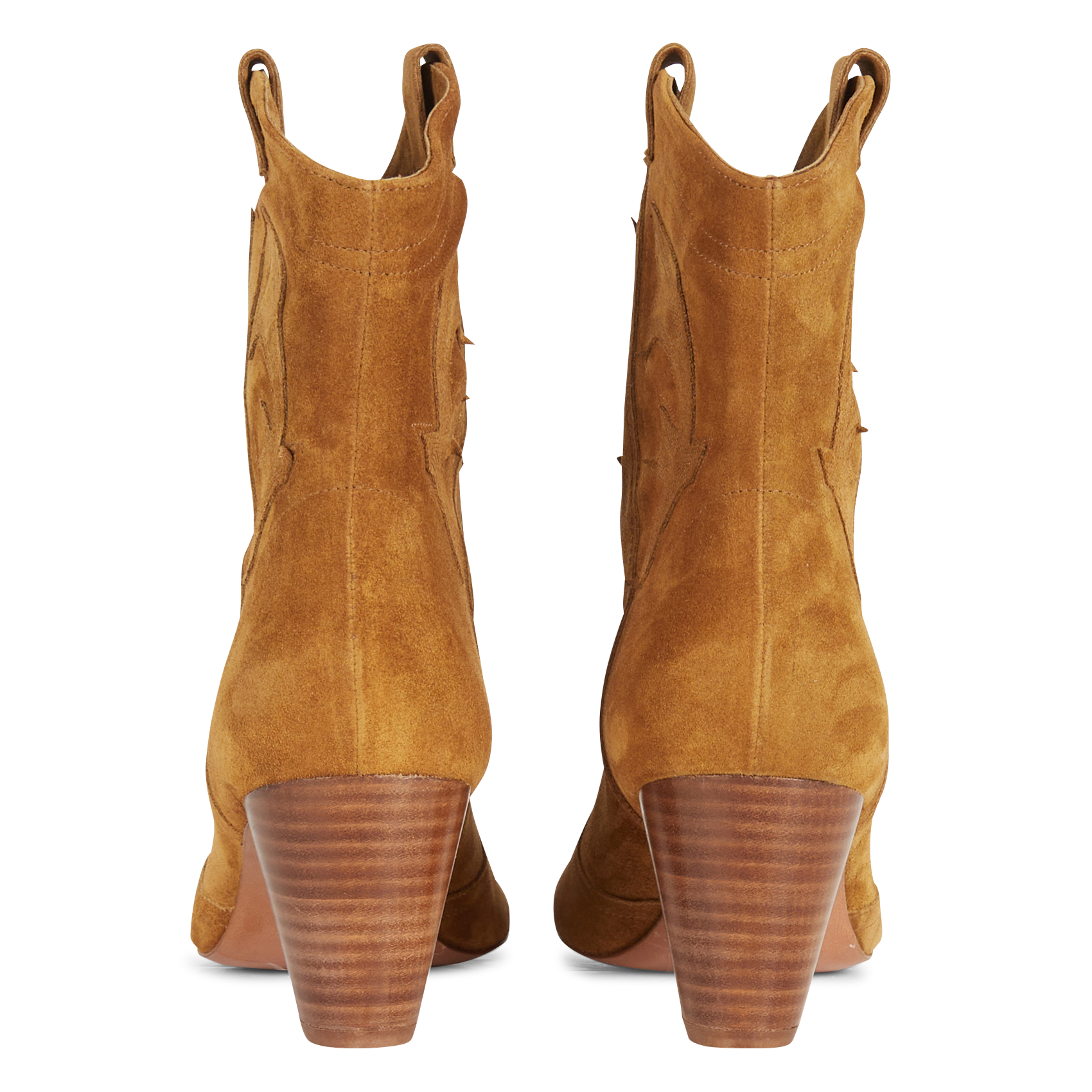 CASEY - Bottines en cuir de vachette| Marron