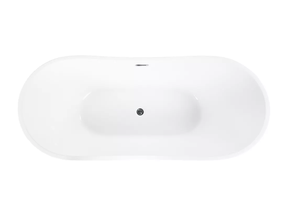 Baignoire îlot noire 170 x 77 cm ANTIGUA