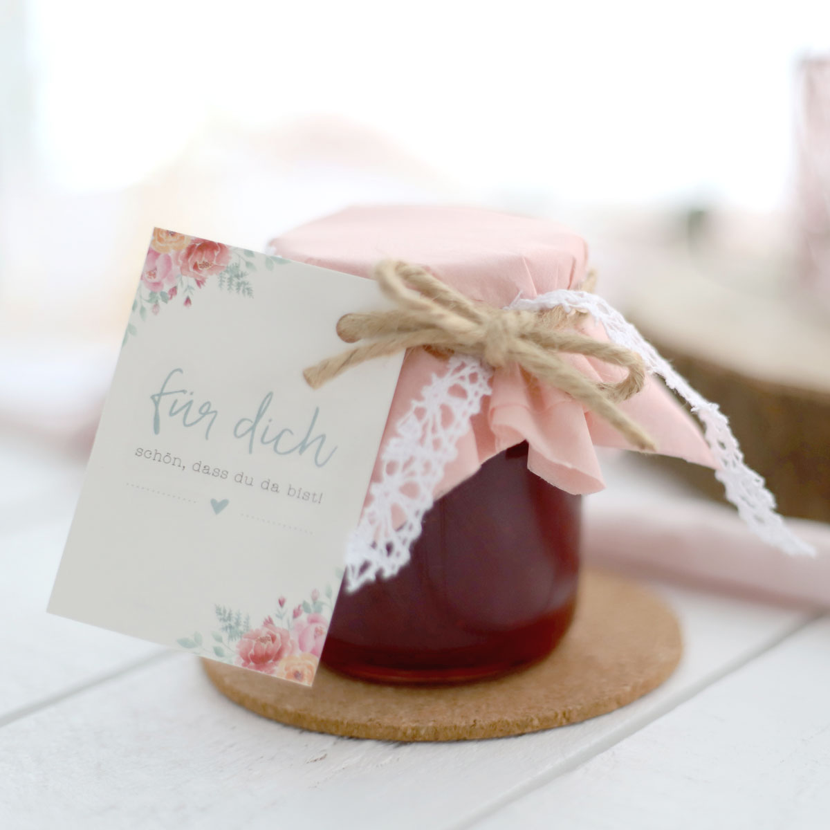 Gastgeschenkanhänger „Für dich