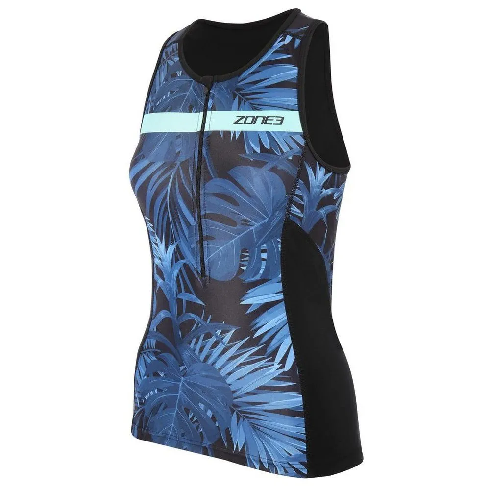 Zone3 Activate  Tropical Palm Ärmelloses Neoprenshirt