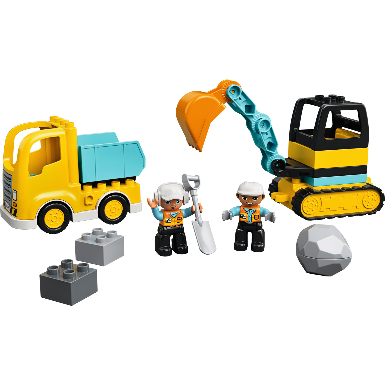 LEGO Duplo Bagger + Laster 10931