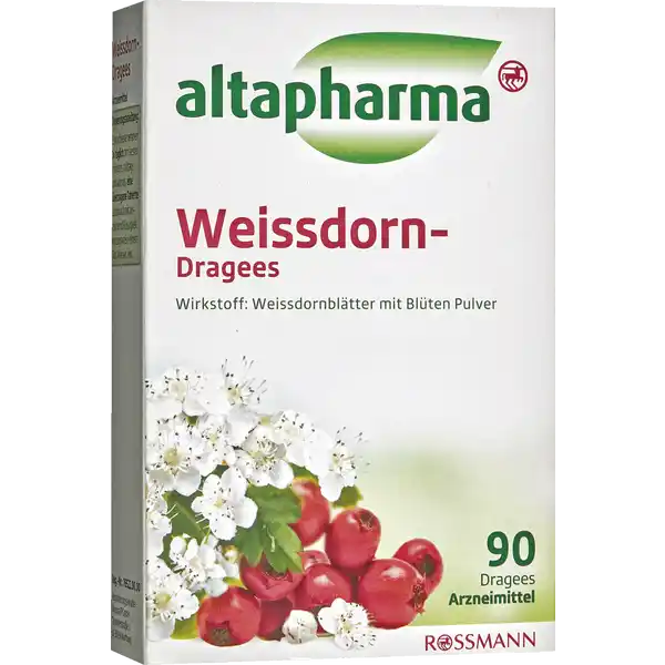 ALTAPHARMA WEISSDORN-DRAGEES