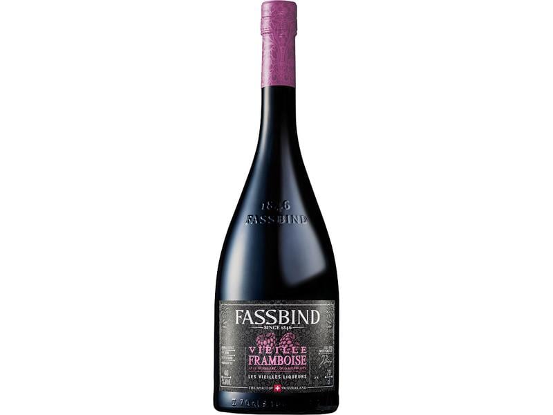 Fassbind Vieille Framboise 0.7 l Hochprozentige Spirituosen Spezialität auf Himbeerbasis