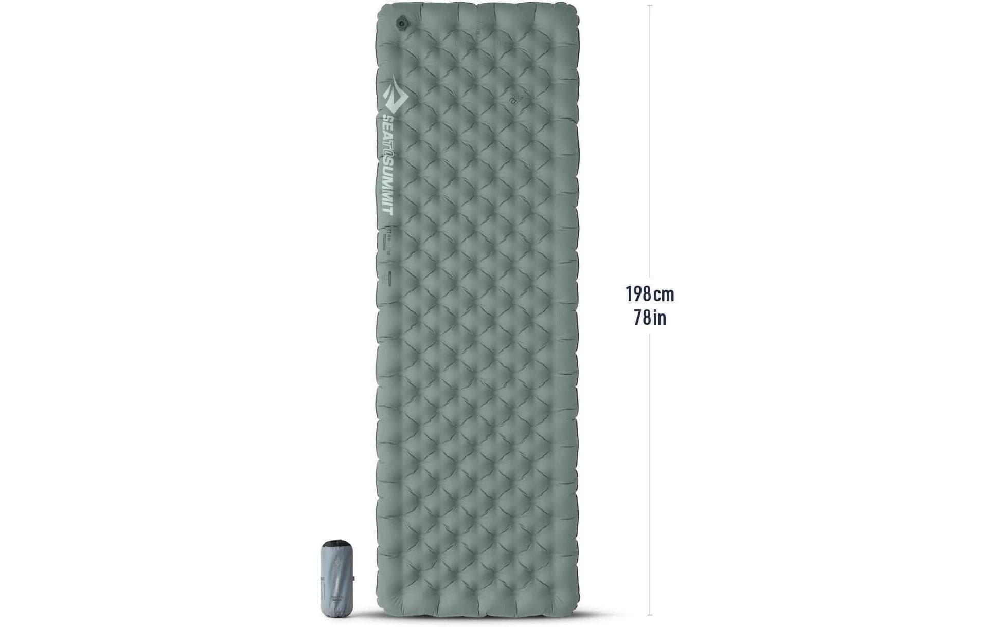 sea to summit Isomatte »Ether Light XR Insulated Air Isomatte Rectangular Wide« aufblasbar