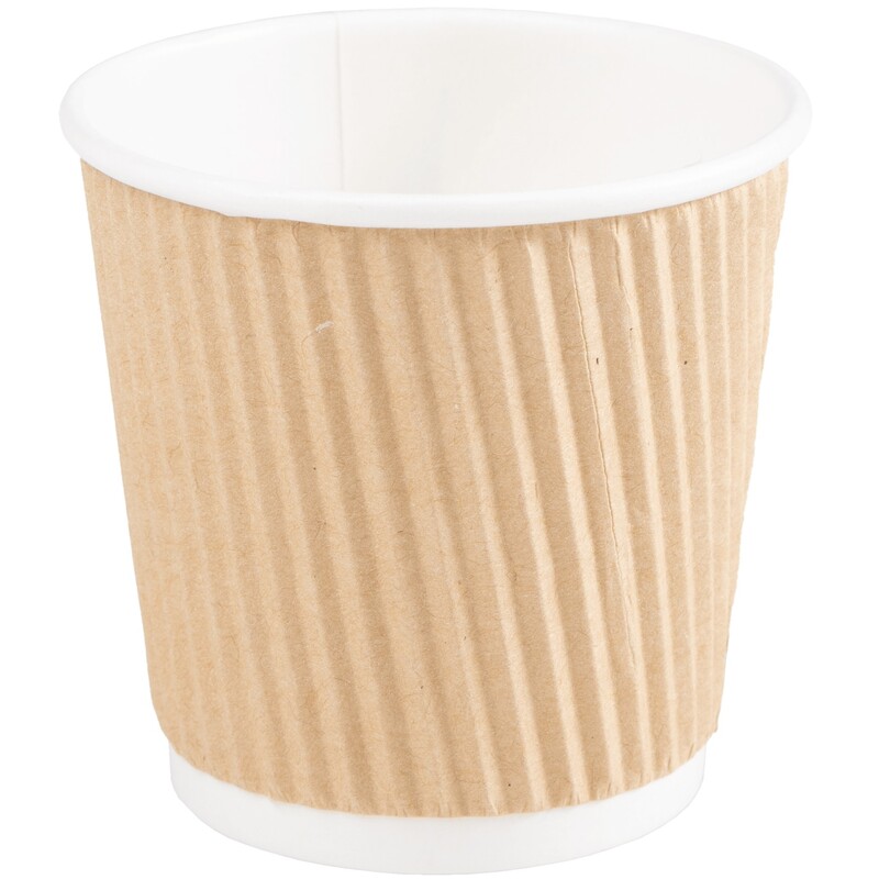 Elco Kaffeebecher, 100 ml, braun, 12 Stück