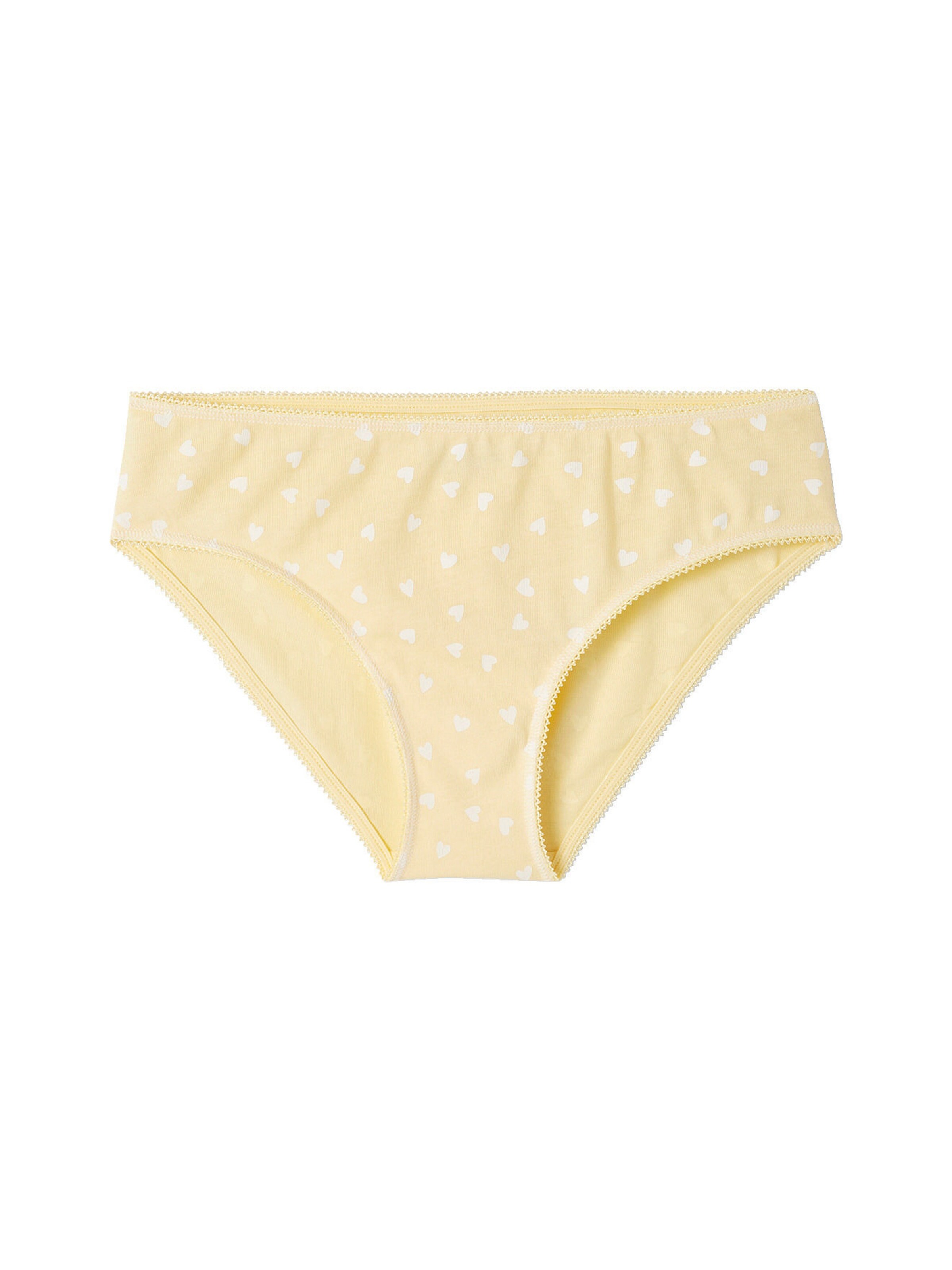 Vertbaudet 7er-Pack Mädchen Slips BASIC wollweiß