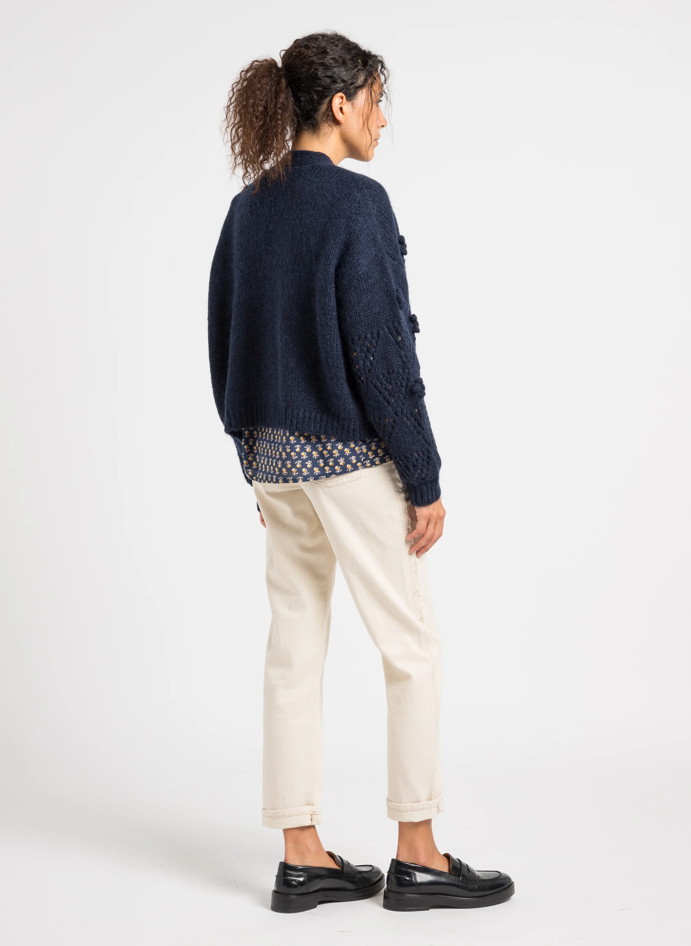 KATJA - Jean taille haute | Blanc
