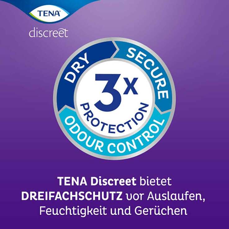 TENA® discreet Normal Night Einlagen bei Inkontinenz, 20 St