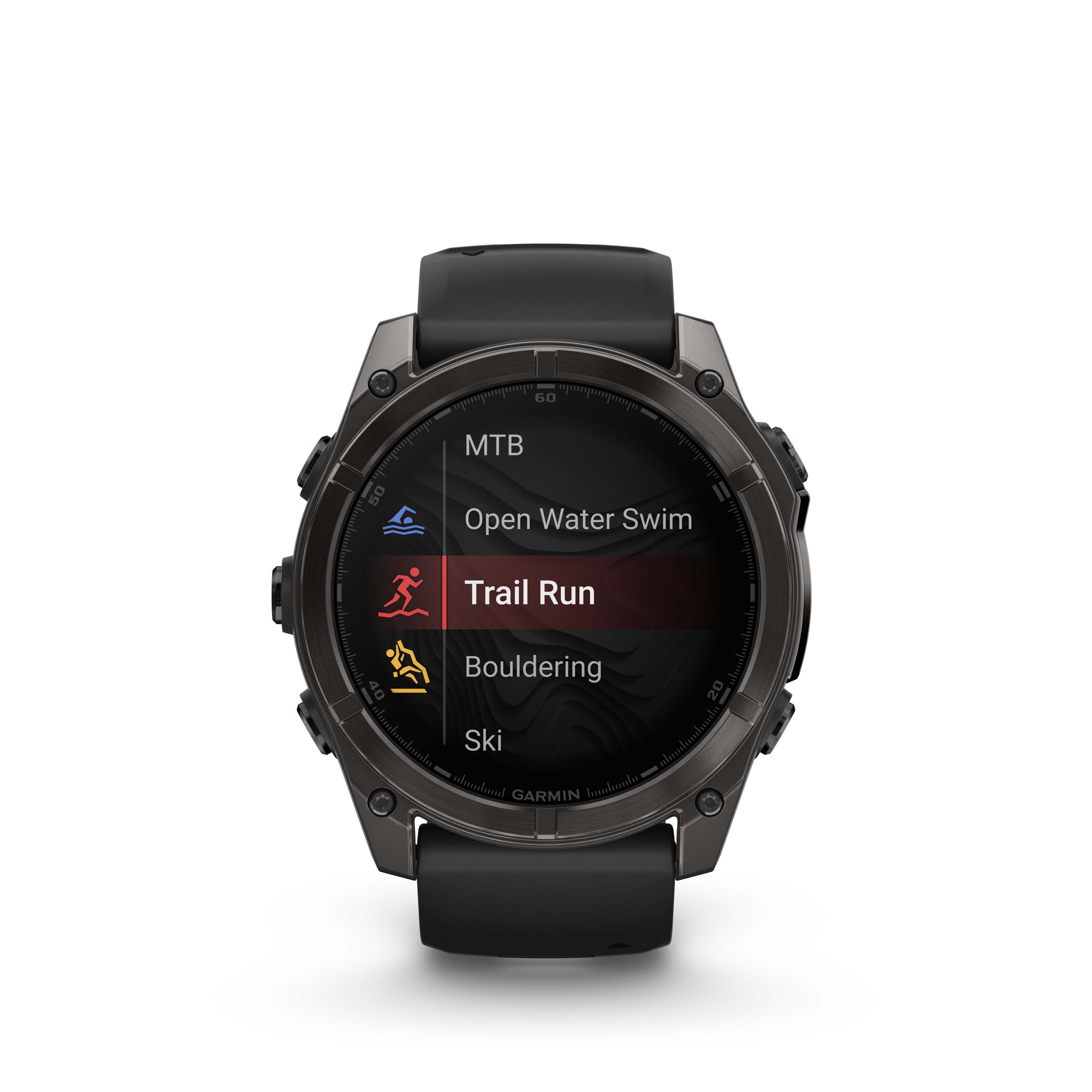 Garmin Fenix 8 43mm Amoled Sapphire Carbon Gray/Black