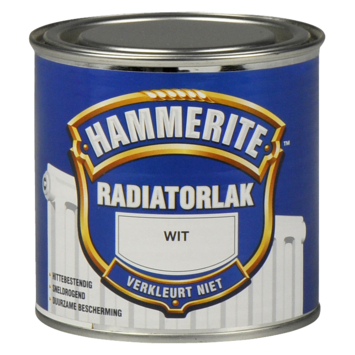 Hammerite radiatorlak hoogglans wit 250 ml